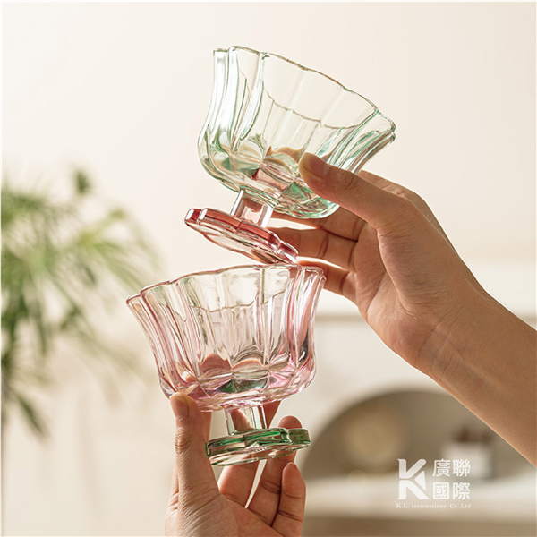 【客製化】中式花朵甜品杯