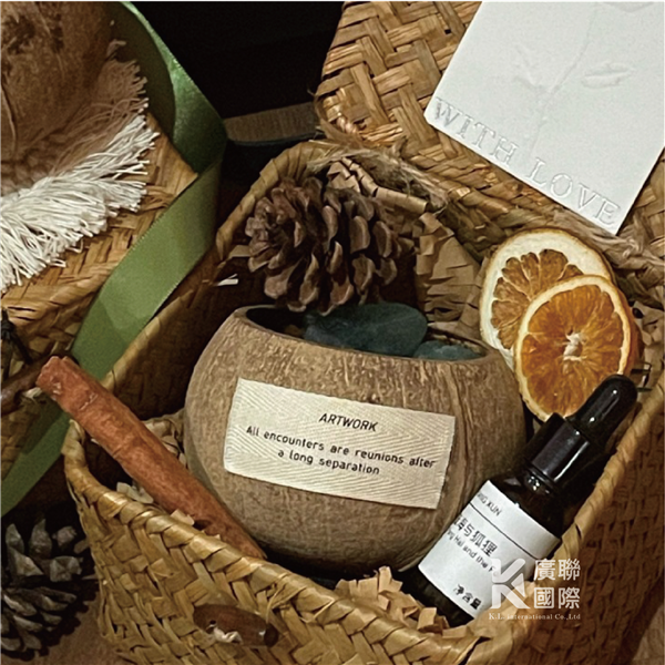 【客製化】椰殼擴香禮盒