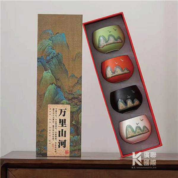 【客製化】山水品茗杯組